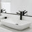 Vitreous China White Bathroom Sink 8