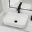 Vitreous China White Bathroom Sink 5