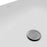 Vitreous China White Bathroom Sink 7