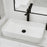 Vitreous China White Bathroom Sink 5