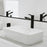 Vitreous China White Bathroom Sink 8
