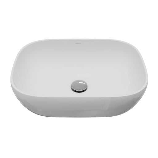Vitreous China White Bathroom Sink 1