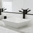 Vitreous China White Bathroom Sink 8