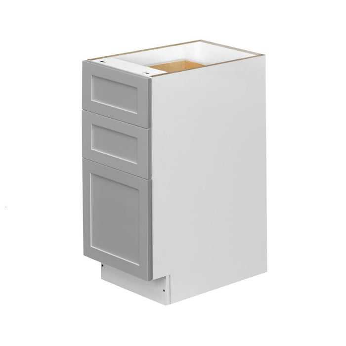 Mallorca Dolphin Gray Wood Drawer Base Cabinet 1