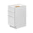 Shady White Wood Drawer Base Cabinet 1