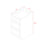 Mallorca White Wood Drawer Base Cabinet 4