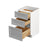 Mallorca Dolphin Gray Wood Drawer Base Cabinet 2