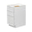 Shady White Wood Drawer Base Cabinet 1