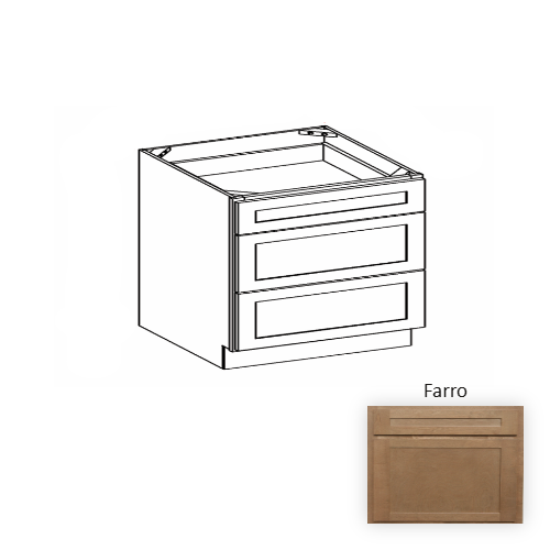 VDB15 Wood Farro Vanity Drawer Base Farro 1
