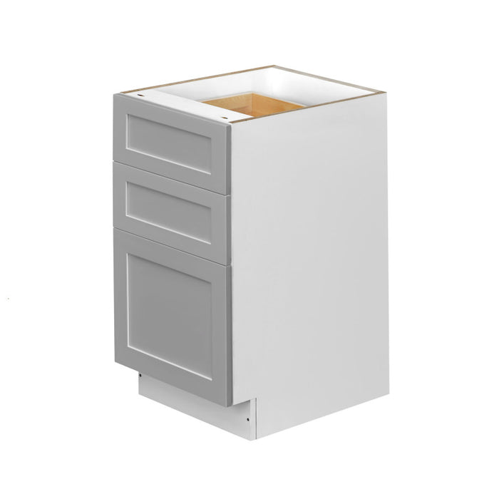 Mallorca Dolphin Gray Wood Drawer Base Cabinet 1