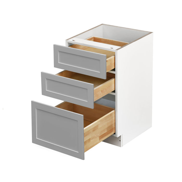 Mallorca Dolphin Gray Wood Drawer Base Cabinet 2