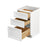 Mallorca White Wood Drawer Base Cabinet 2