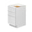 Shady White Wood Drawer Base Cabinet 1