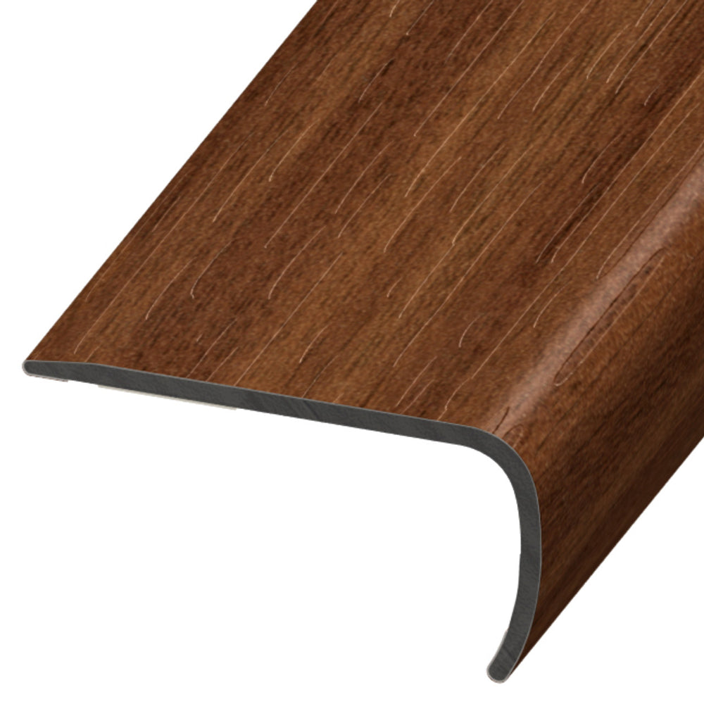 Standard Color Vinyl American Walnut Versa Edge Stair Nose Aluminum Oxide 1