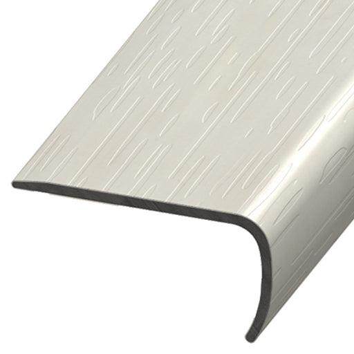 Unassigned Vinyl White Fossil Versa Edge Stair Nose Aluminum Oxide 1