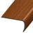 Standard Color Vinyl Sunburned Alder Versa Edge Stair Nose Aluminum Oxide 1