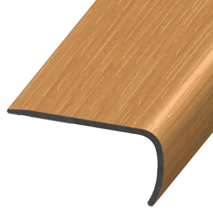 Standard Color Vinyl Carolina Maple Versa Edge Stair Nose Aluminum Oxide 1