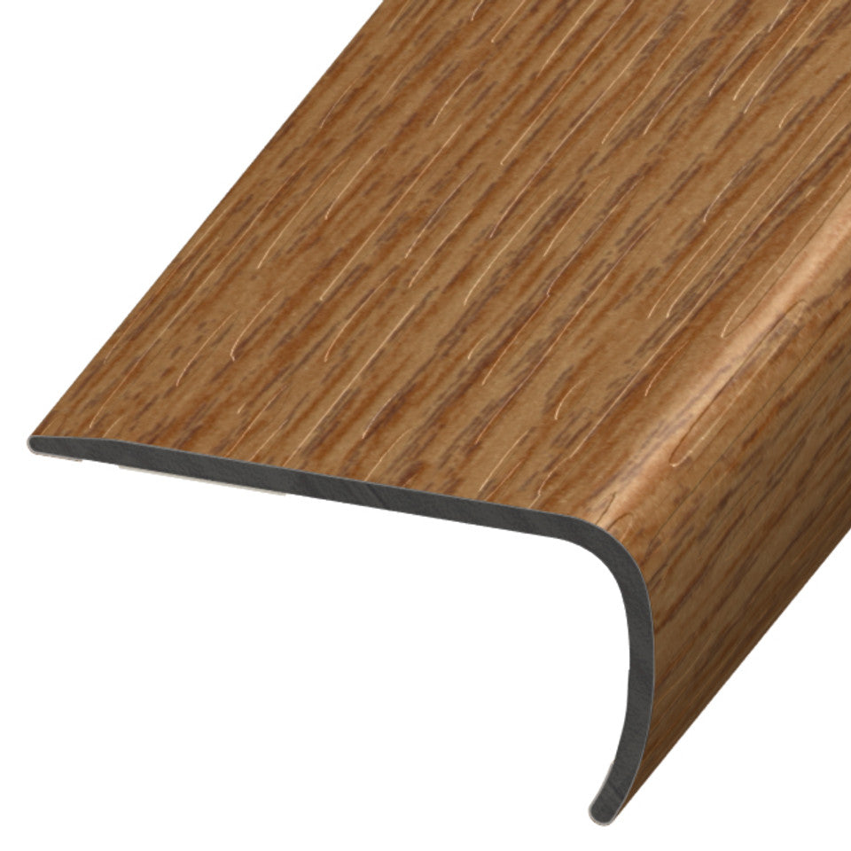 Standard Color Vinyl Rustic Chestnut Versa Edge Stair Nose Aluminum Oxide 1
