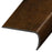 Standard Color Vinyl Dark Westchester Versa Edge Stair Nose Aluminum Oxide 1