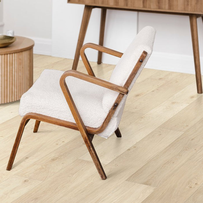 Homestead Vinyl Wishbone White 1167 Resilient Luxury Vinyl Plank ScuffResist 2