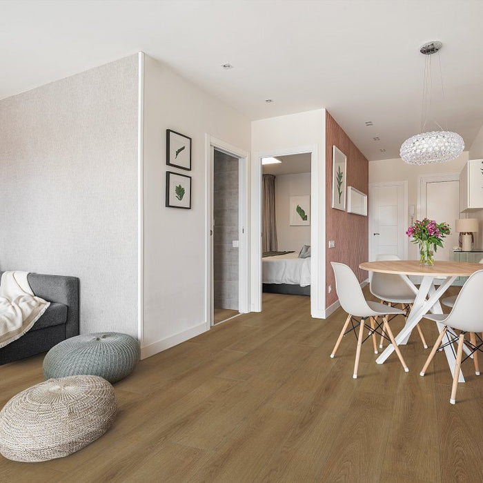 Home Vinyl Rich Cocoa 7328 Resilient Luxury Vinyl Plank ScuffResist 2