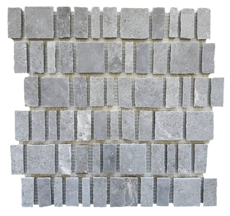 Vera Marble Cinderella Grey Mosaic Honed 1
