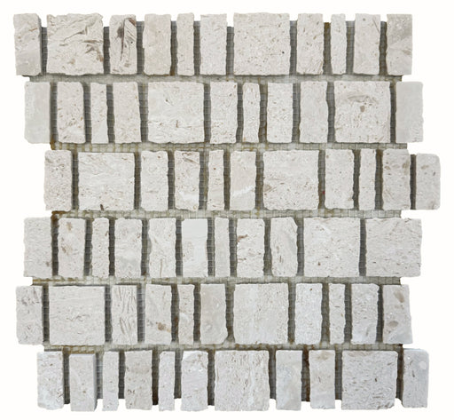 Vera Marble Beige Stone Mosaic Honed 1