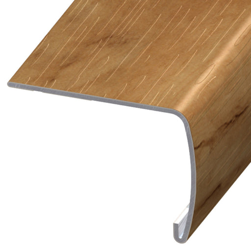 Rare Colors Vinyl Buttercream Versa Edge Extra Tall Stair Nose Aluminum Oxide 1