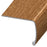 Versatrim Color Vinyl Traditional Oak Versa Edge Extra Tall Stair Nose Aluminum Oxide 1