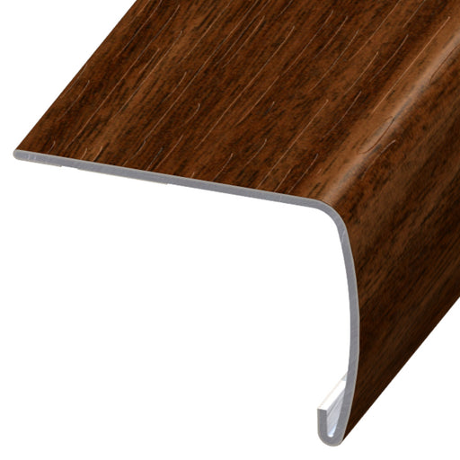 Standard Color Vinyl Newport Mahogany Versa Edge Extra Tall Stair Nose Aluminum Oxide 1