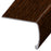 Standard Color Vinyl Mocha Versa Edge Extra Tall Stair Nose Aluminum Oxide 1