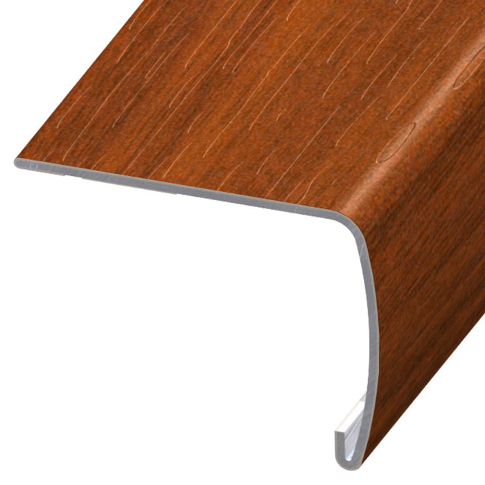 Standard Color Vinyl New Red Mahoghany Versa Edge Extra Tall Stair Nose Aluminum Oxide 1