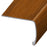 Standard Color Vinyl New Golden Teak Versa Edge Extra Tall Stair Nose Aluminum Oxide 1