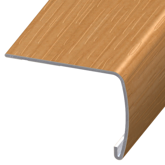 Standard Color Vinyl Carolina Maple Versa Edge Extra Tall Stair Nose Aluminum Oxide 1
