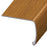 Standard Color Vinyl New Dark Oak Versa Edge Extra Tall Stair Nose Aluminum Oxide 1