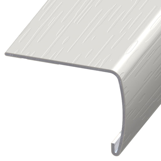 Standard Color Vinyl White Versa Edge Extra Tall Stair Nose Aluminum Oxide 1