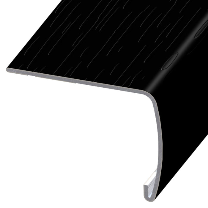 Standard Color Vinyl Black Versa Edge Extra Tall Stair Nose Aluminum Oxide 1