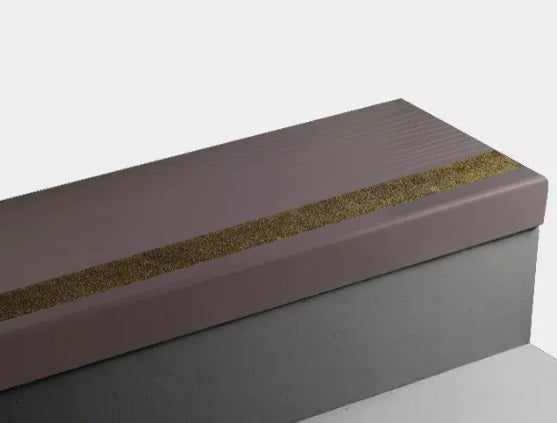 Johnsonite Espresso VIBMNT-132-4.5-SQ