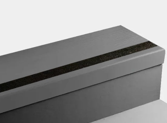 Johnsonite Medium Grey VIBMNT-28-4.5-SQ