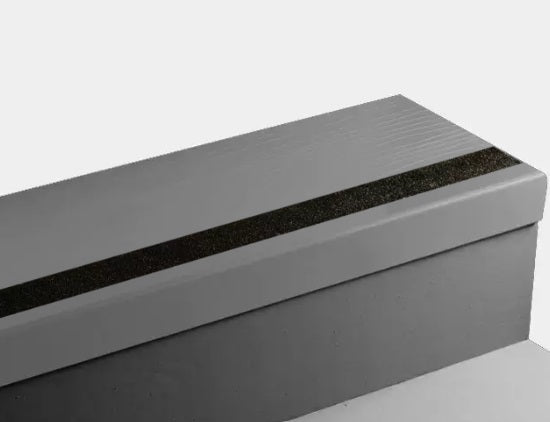 Johnsonite Pewter VIBMNT-38-3.5-SQ