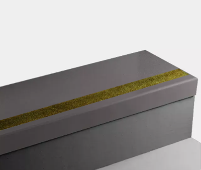Johnsonite Peppercorn VICFLNT-TB1-6-SQ