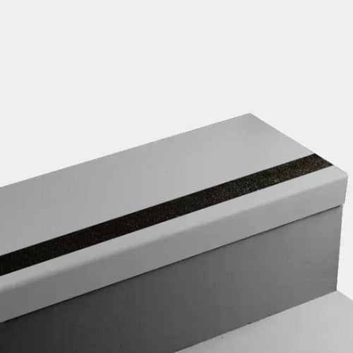 Johnsonite Pewter VIHMNTD-38-3.5-SQ