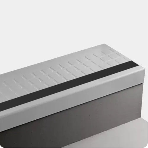Johnsonite White VIRNSQS-50-6-SQ