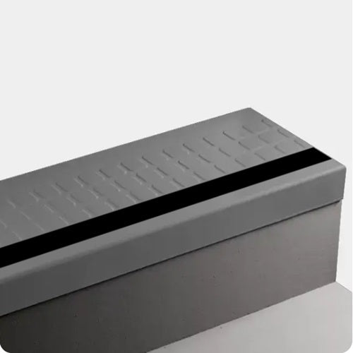 Johnsonite Cool Metal VIRNSQS-VL4-5-SQ