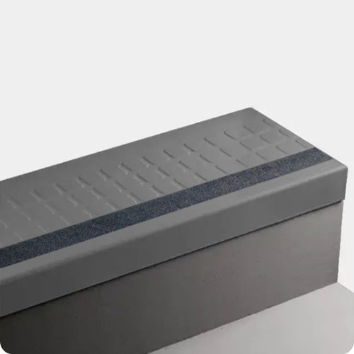 Johnsonite Charcoal VIRNSQ-20-3.5-SQ