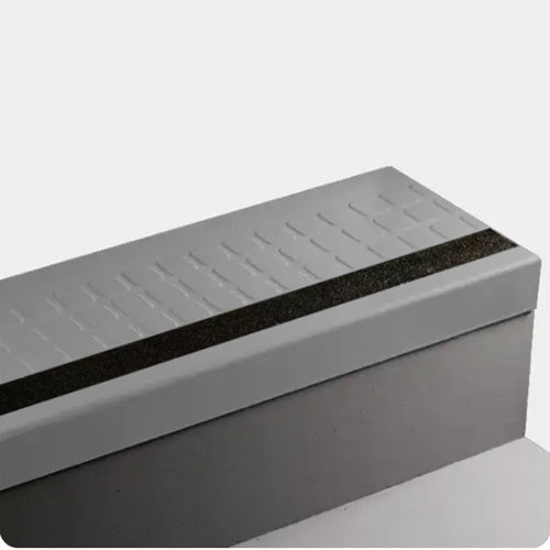 Johnsonite Pewter VIRNSQ-38-6-SQ