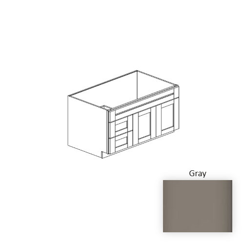 Sterfic SKU - VSB3621DR-ON. Oak. 36" x 34.5" Bathroom Vanity
