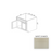 VSB36 Wood White Shaker Vanity Cabinet White Shaker 1