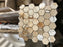 Valencia Tumbled Travertine Mosaic - 2" Hexagon