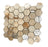 Valencia Travertine Mosaic - 2" Hexagon Tumbled